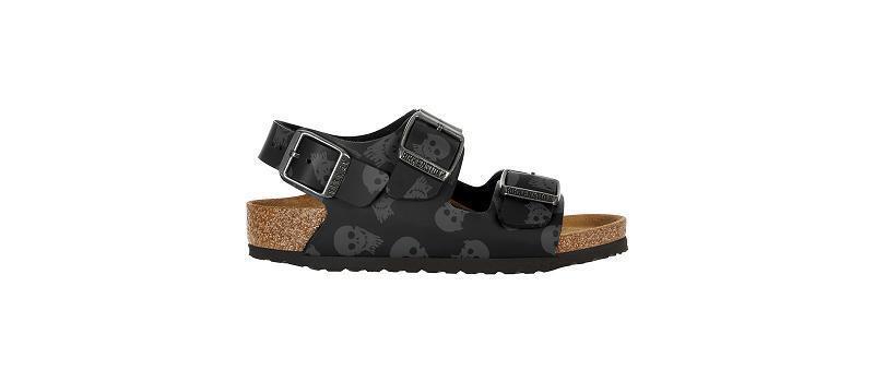 Milano Birkenstock Birko-flor Regular Detske Čierne | SK 427WNB